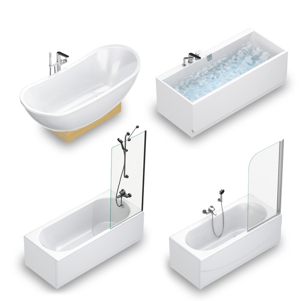 klok tij Weggelaten 3D villeroy boch bath set model - TurboSquid 1441587