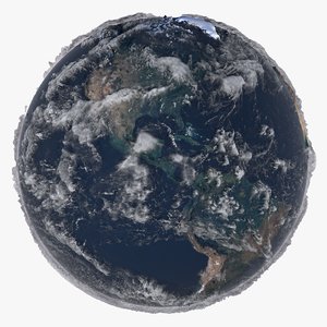 relief earth 21k 3D model