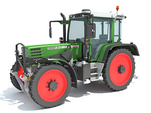 fendt tractor 3D model