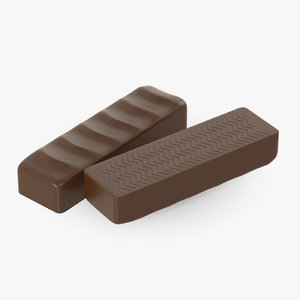 3D chocolate bar