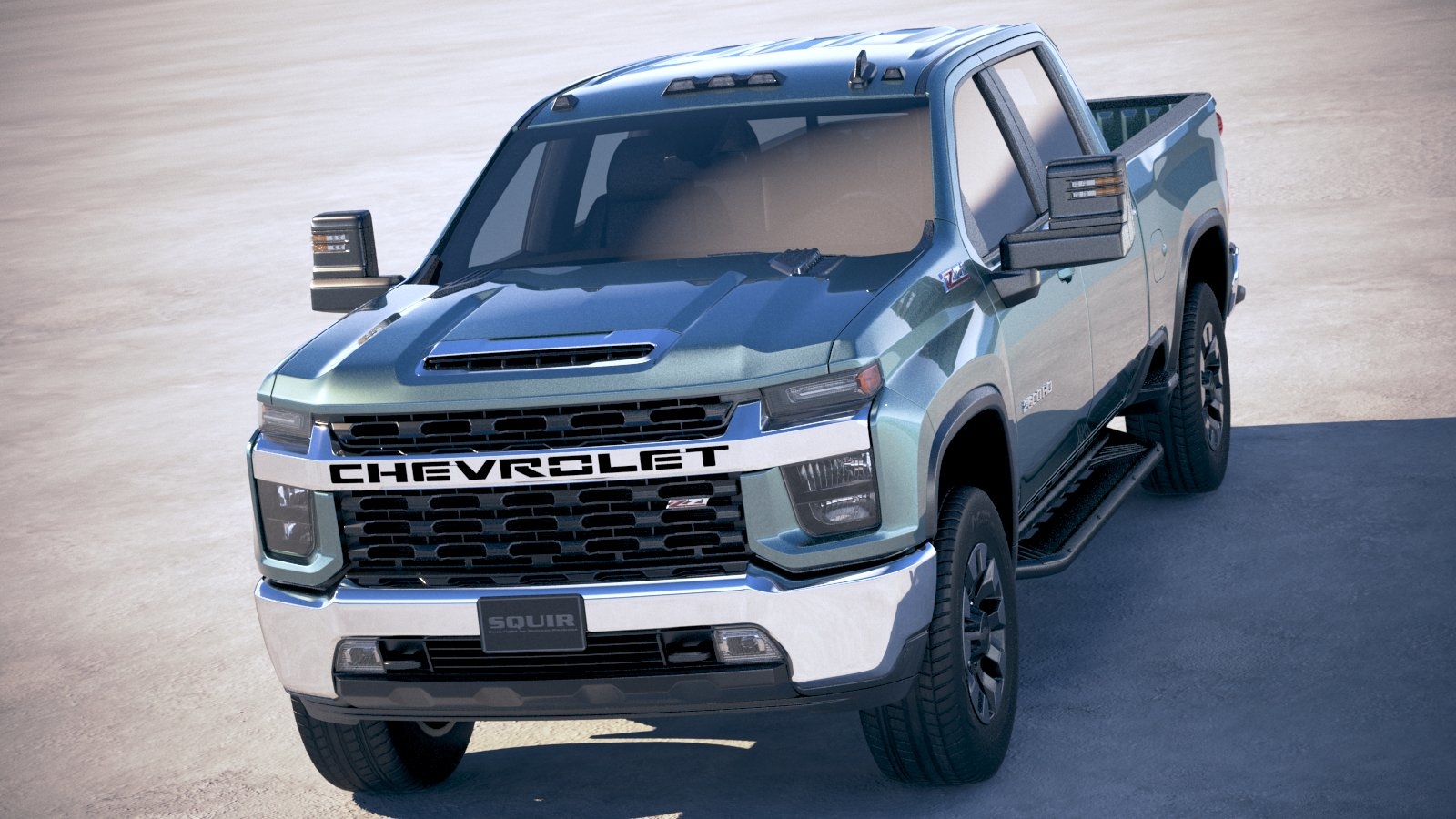 3D chevrolet silverado 2500hd - TurboSquid 1433536