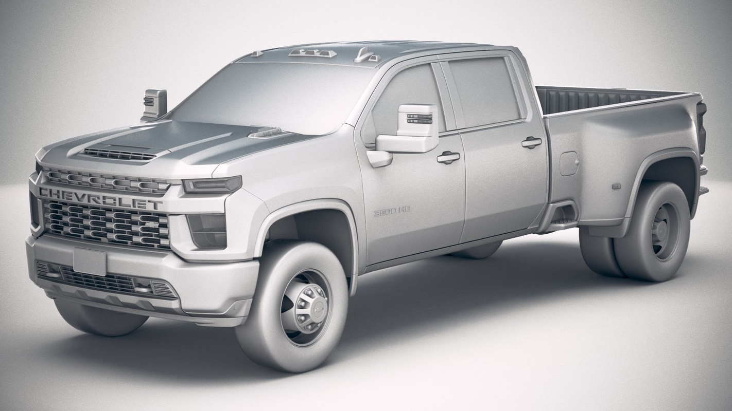 Chevrolet silverado 3500hd 3D model - TurboSquid 1440208