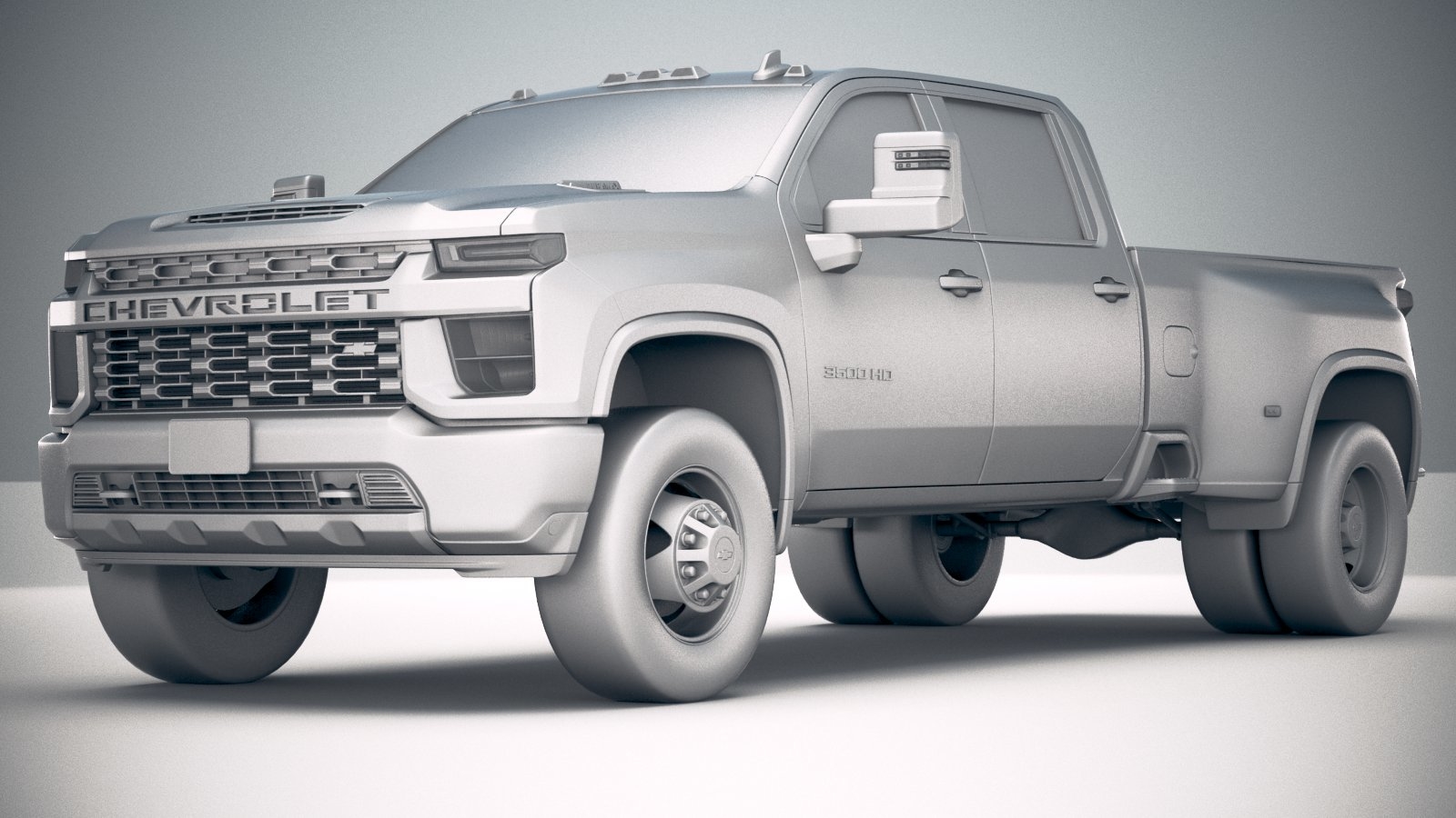 Chevrolet silverado 3500hd 3D model - TurboSquid 1440208