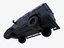 3D model pit-bull vx truck black