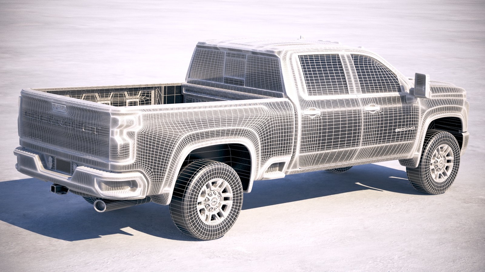 Chevrolet Silverado 2500hd 3d Model Turbosquid 1430962 5098