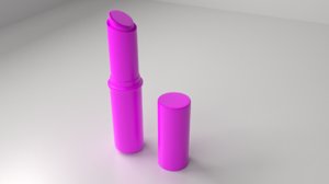 lipstick 4 - pink 3D model