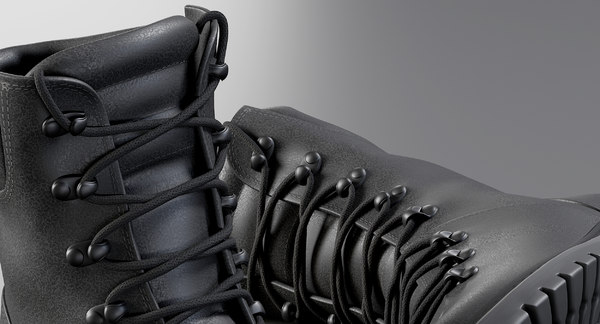 3D realistic boots swat - TurboSquid 1442149