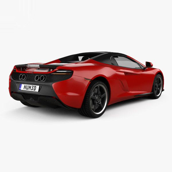 Mclaren 650s S 3d Turbosquid 1442158