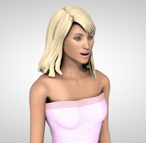 woman female people human 3D