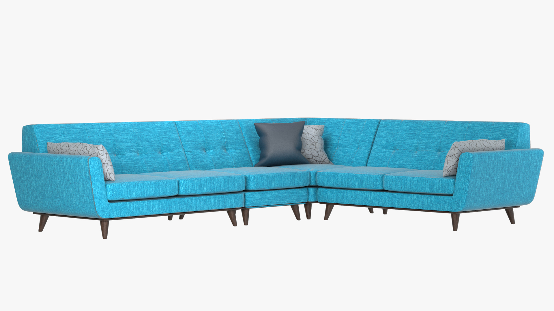 Realistic joybird l sectional sofa 3D model TurboSquid 1442917