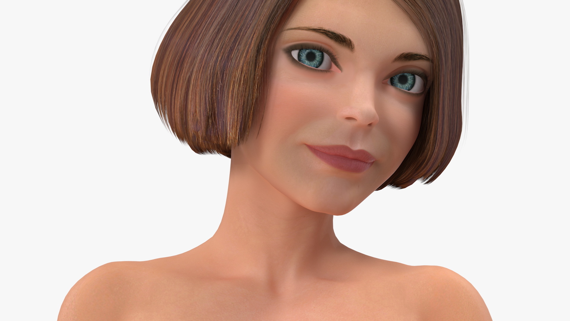 3d Nude Woman Standing Pose Turbosquid 1442894 8422