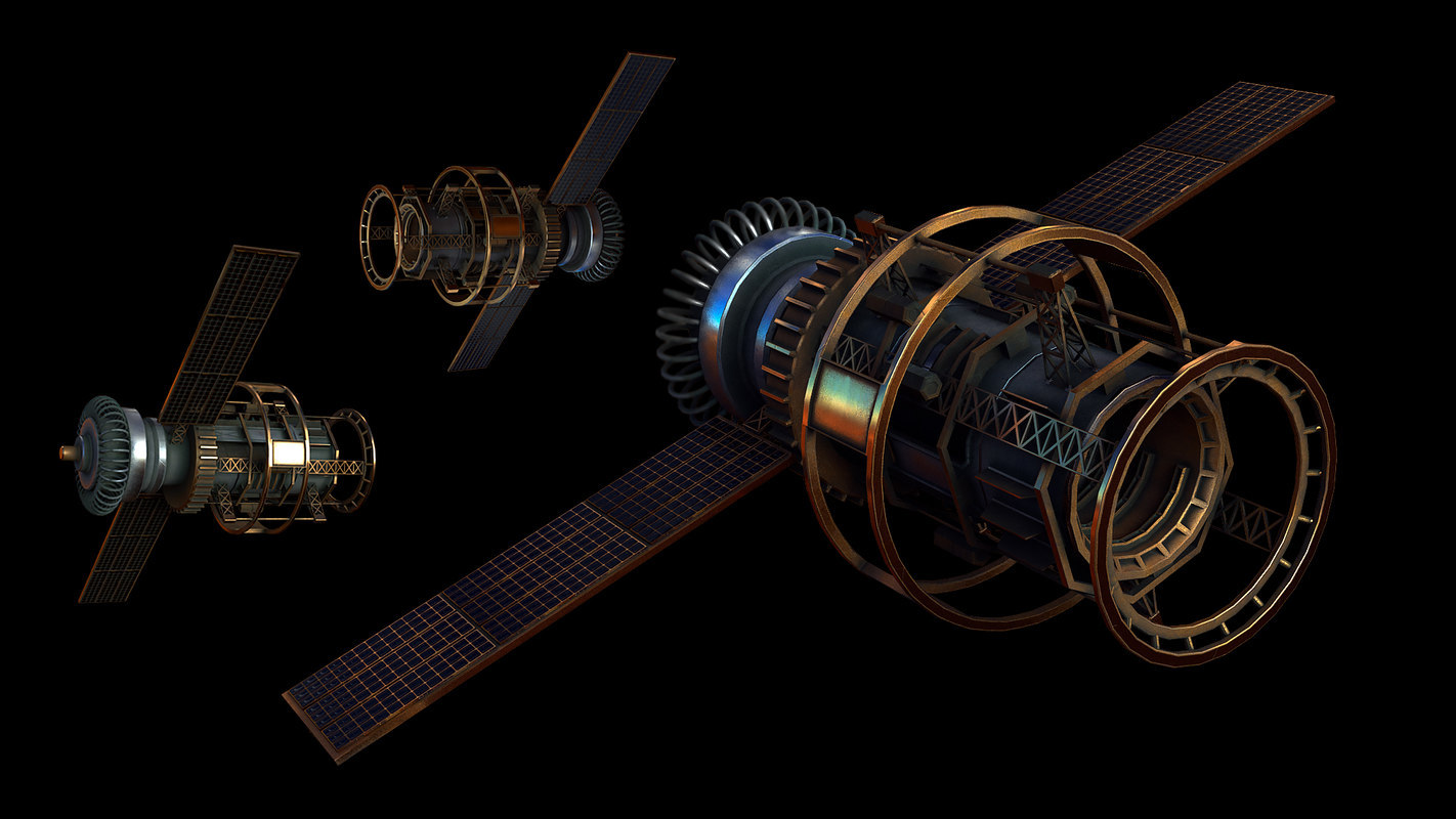 Satellite 3D model TurboSquid 1442437