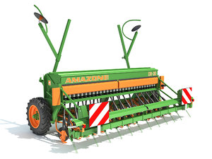 3D amazone seed drill