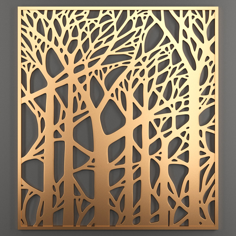 Decorative panel 3D - TurboSquid 1442588