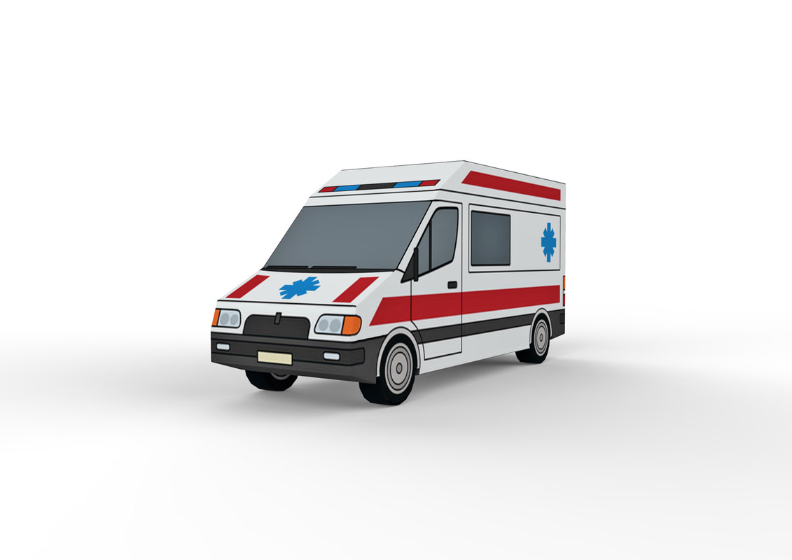 3d Vehicle Ambulance - Turbosquid 1442632