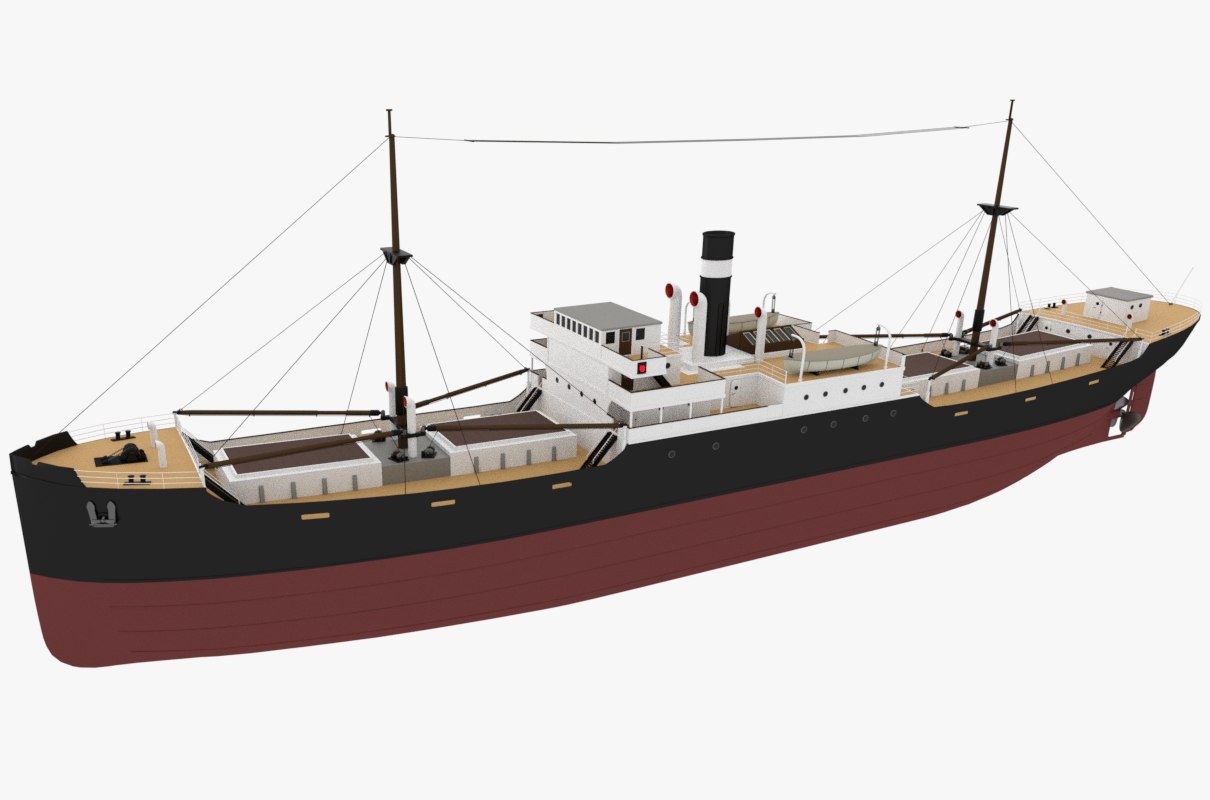 3D cargo ship - TurboSquid 1442868