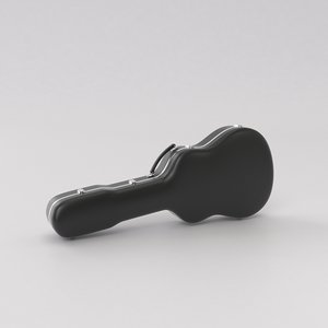 guitar case 3D model