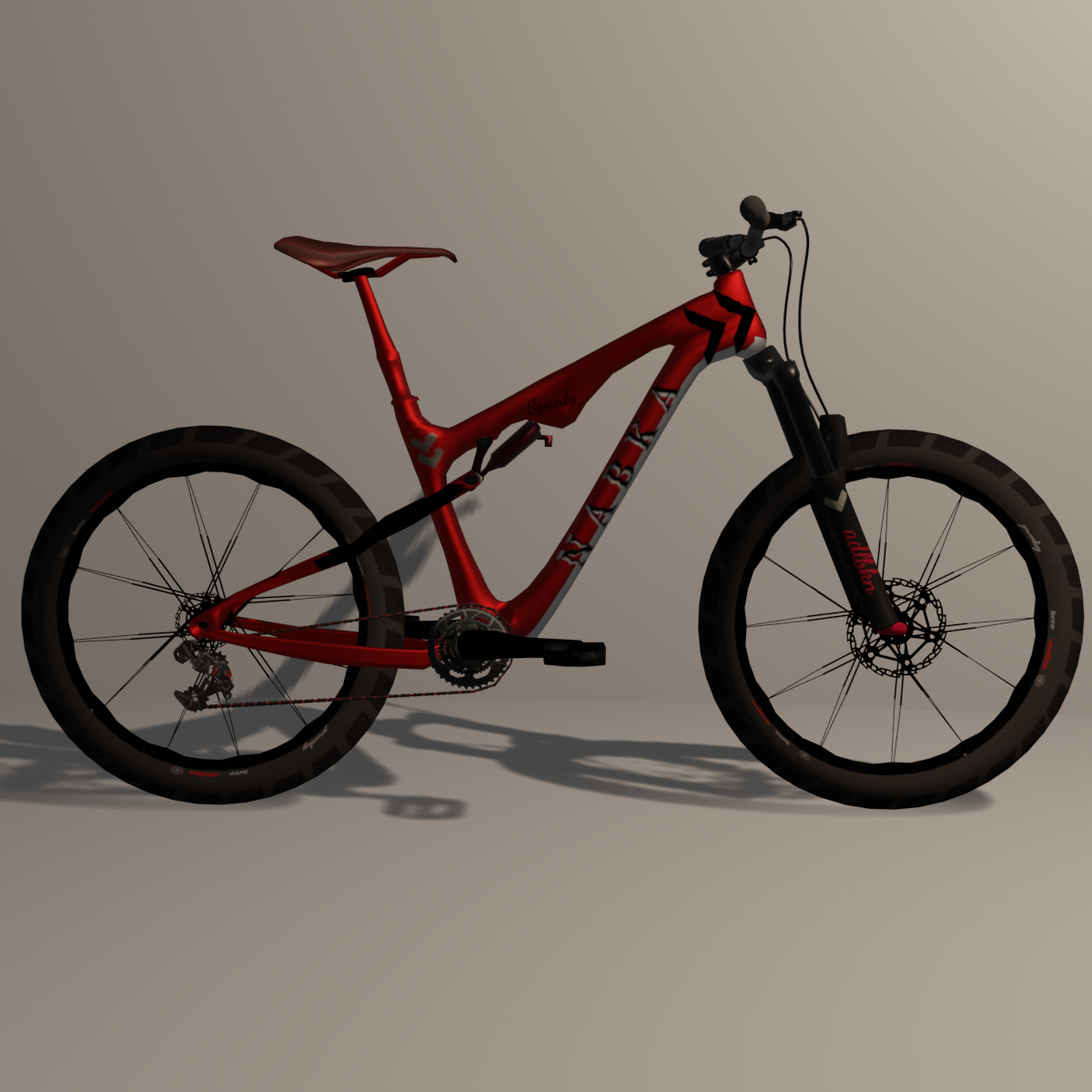 山地自行车1(#2 of 3)3d模型