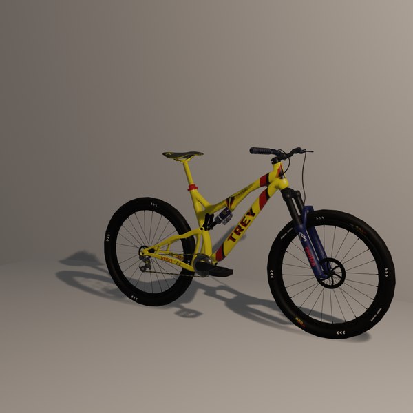 越野自行车3d模型