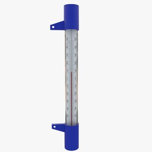 3D thermometer degree
