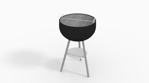 grill barbecue bbq 3D