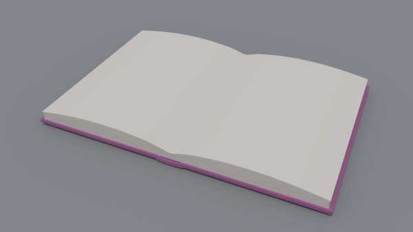 3d图书模型