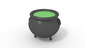3D liquid pot