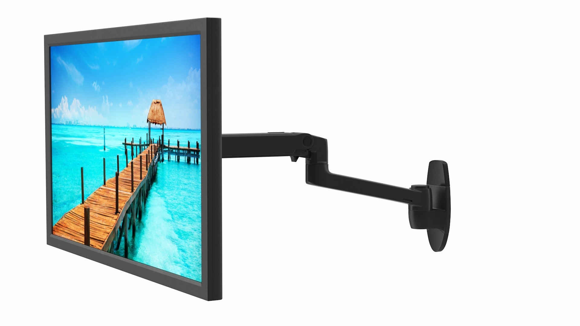 3D model mount monitor arm generic - TurboSquid 1443412