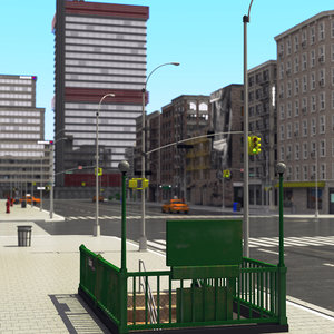 city block 3D