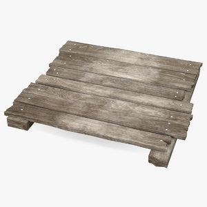 wooden planks wood board 3D model