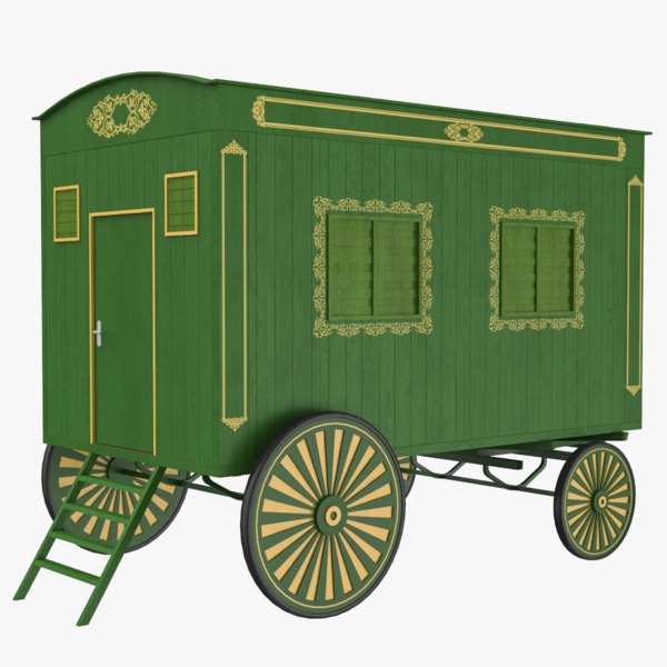 3D carriage caravan
