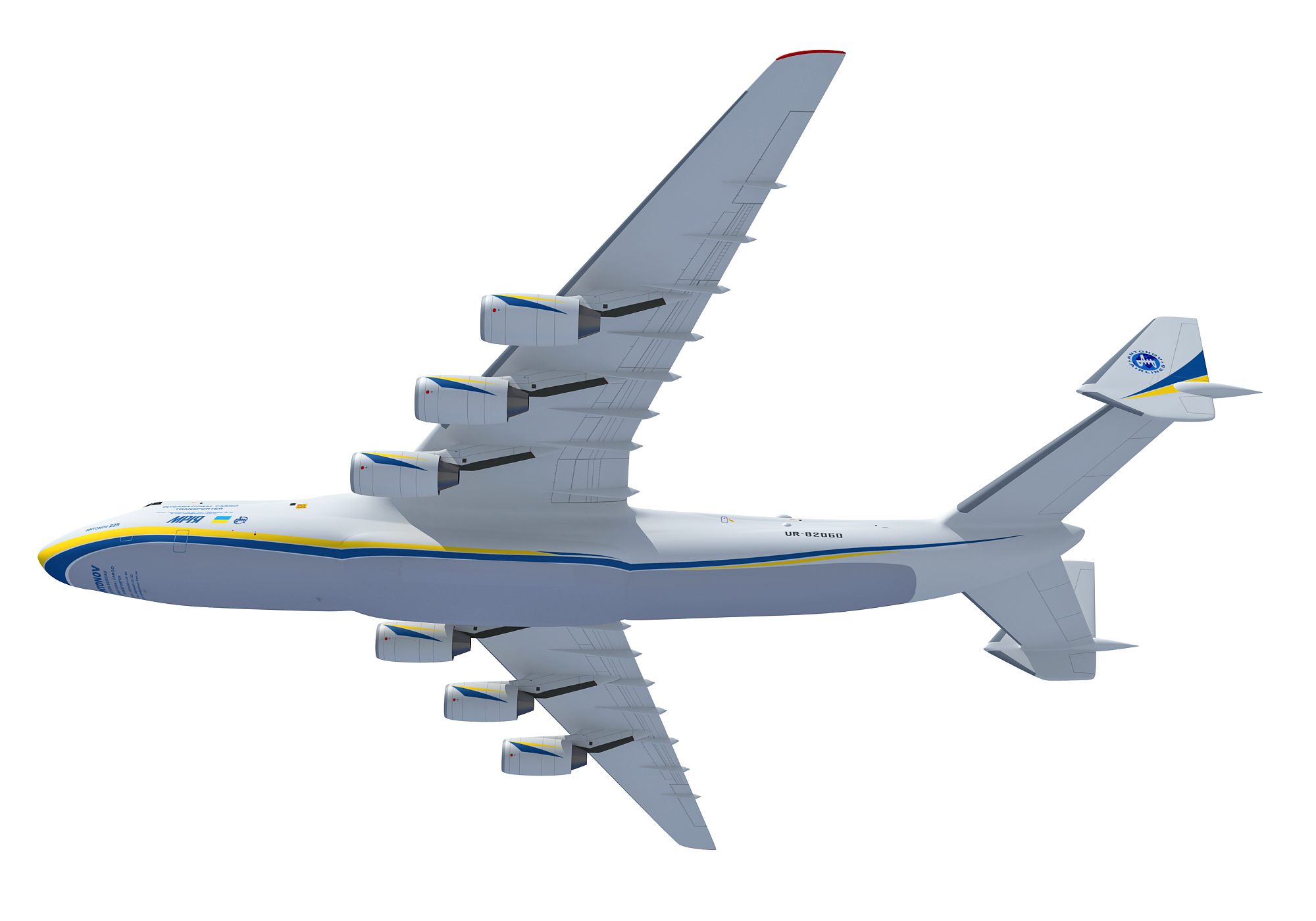 Antonov An-225 Mriya Aerial 3D Model - TurboSquid 1443723