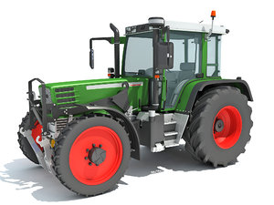 3D tractor model