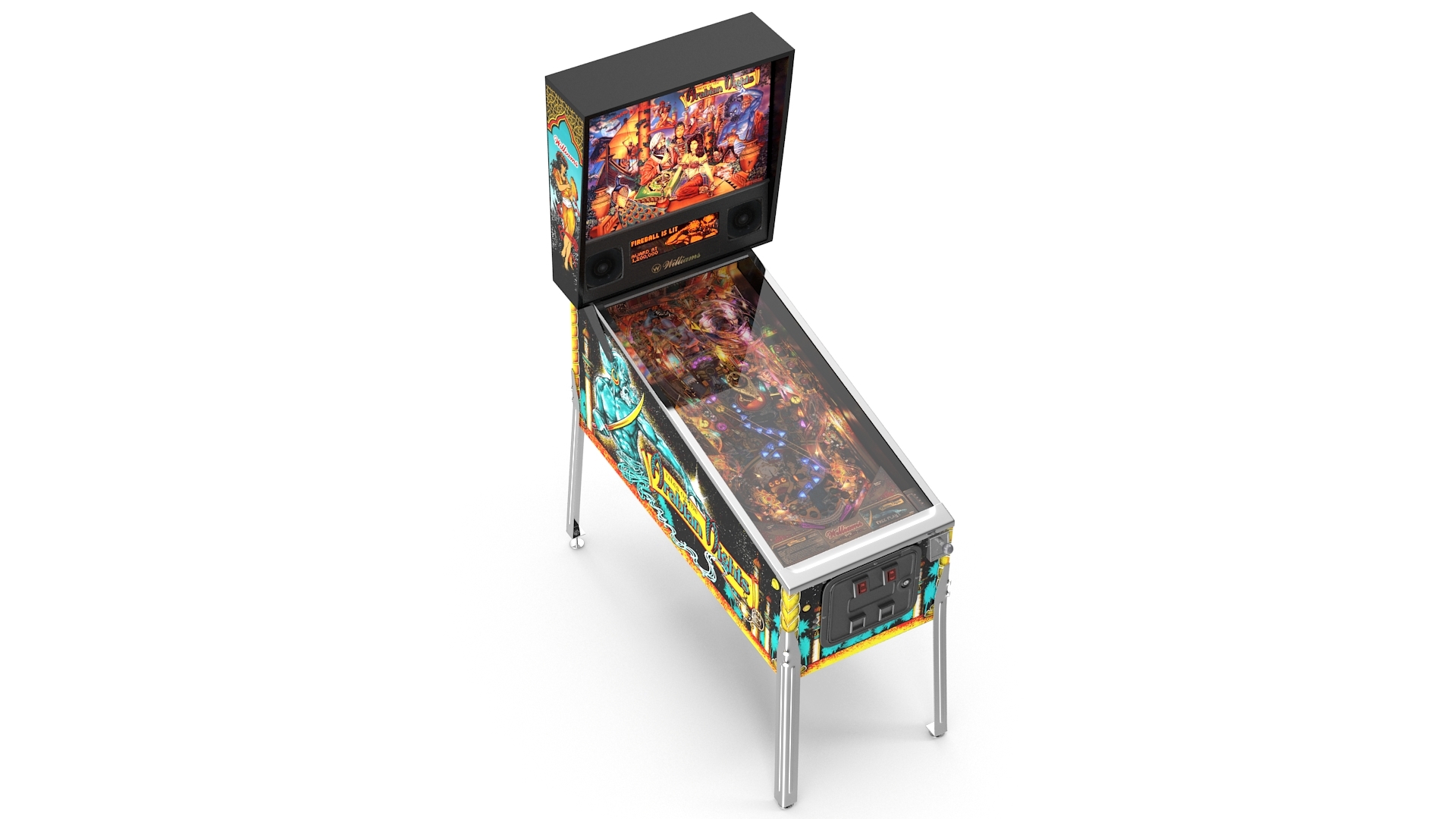 Pinball 3D model TurboSquid 1443714