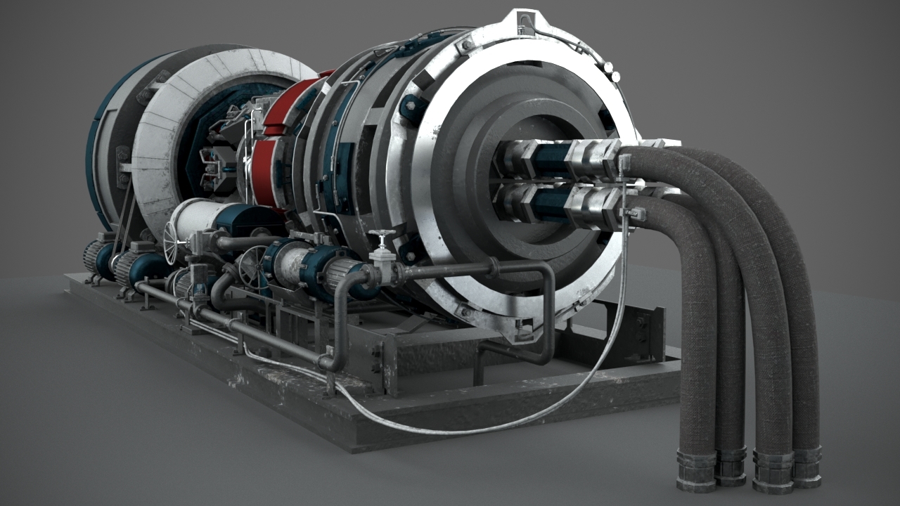 机械设备3d模型