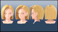 3D model android 18
