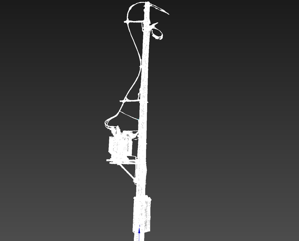 3D model tower powerlines street TurboSquid 1443994