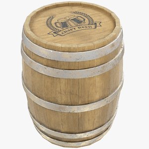 barrel bar 3D model