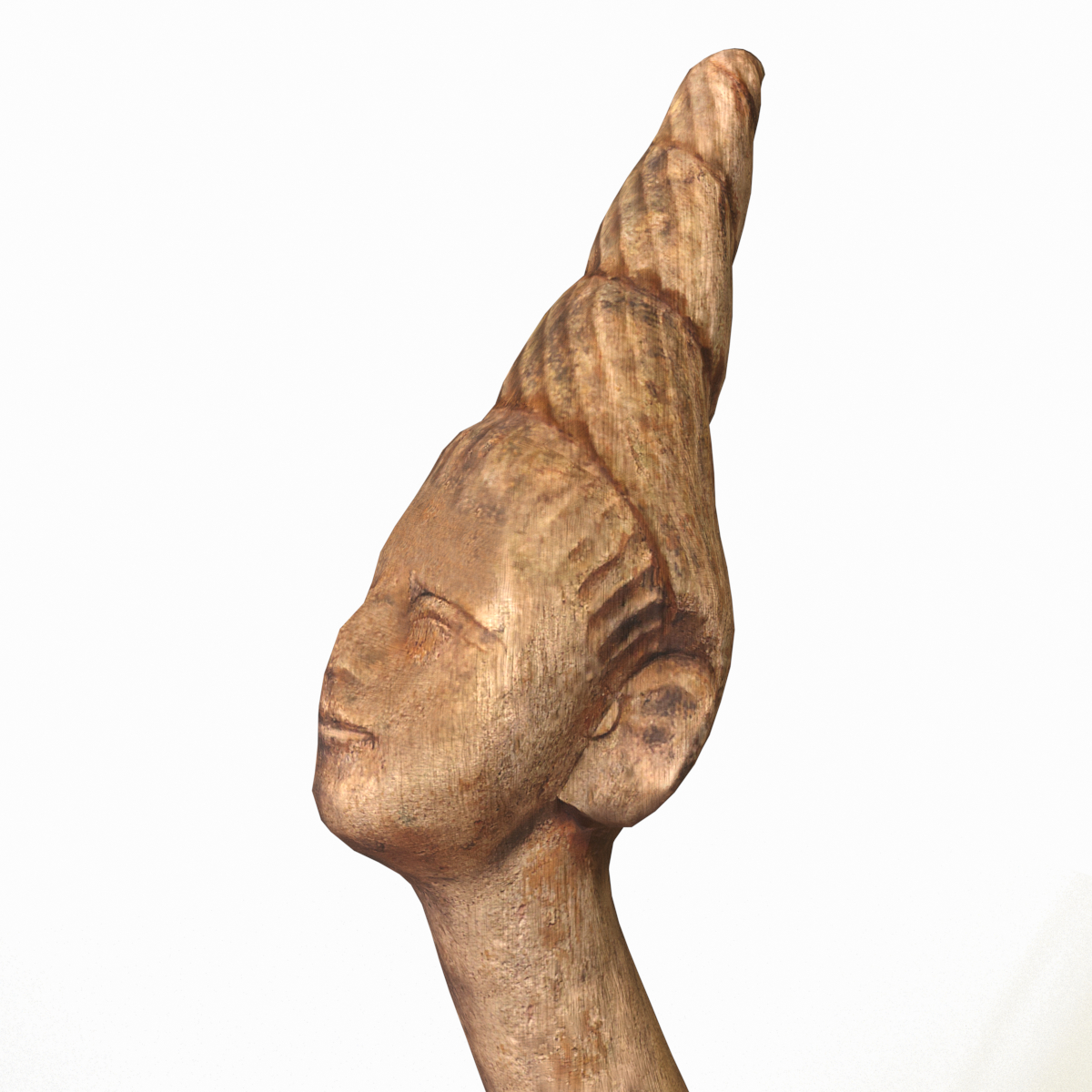 3D model wooden figure decorating TurboSquid 1445989