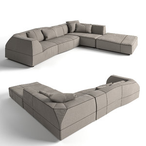 sofa italia 3D model