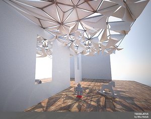 revit fabric shades model