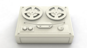 3D model audio recorder
