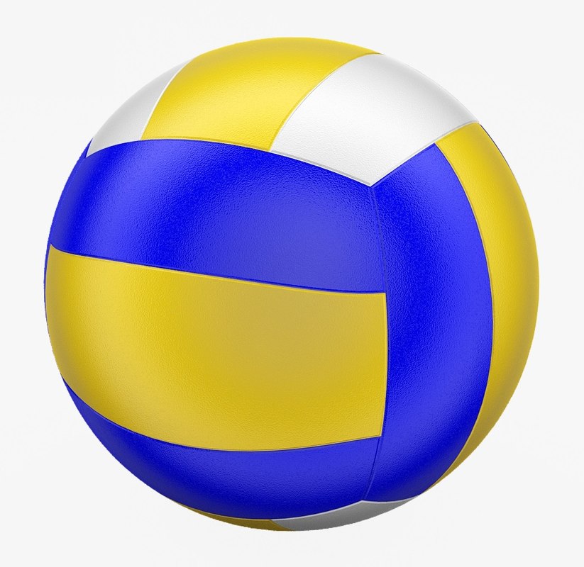 free obj model ball volleyball