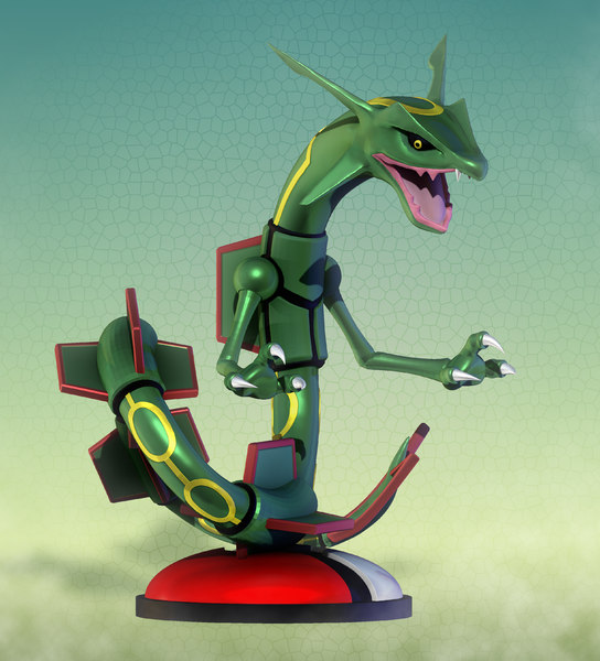 rayquaza action figure