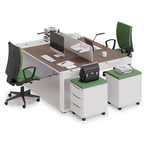office workspace las 3D model