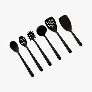 3D realistic oxo nylonutensils