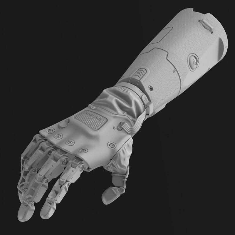 Robot hand 3D - TurboSquid 1444929