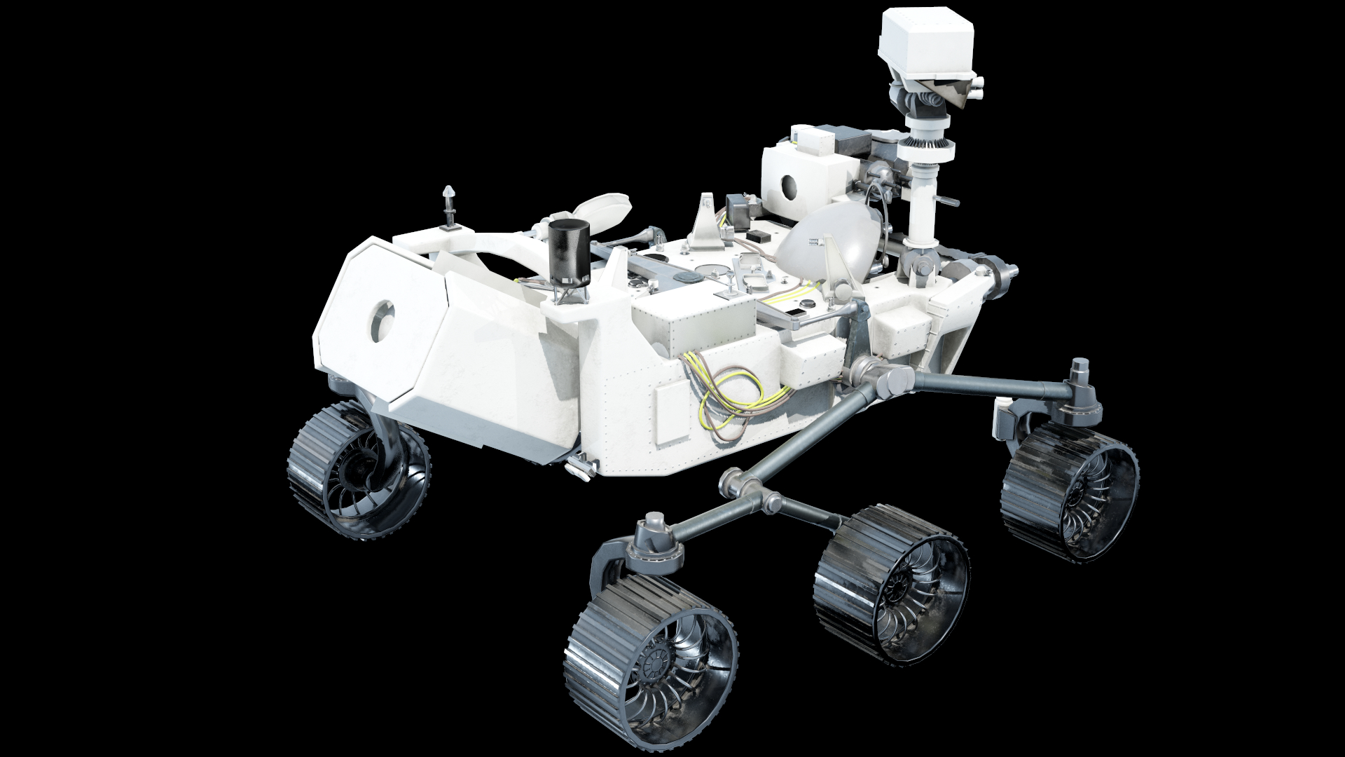 Mars 2020 rover model - TurboSquid 1445118