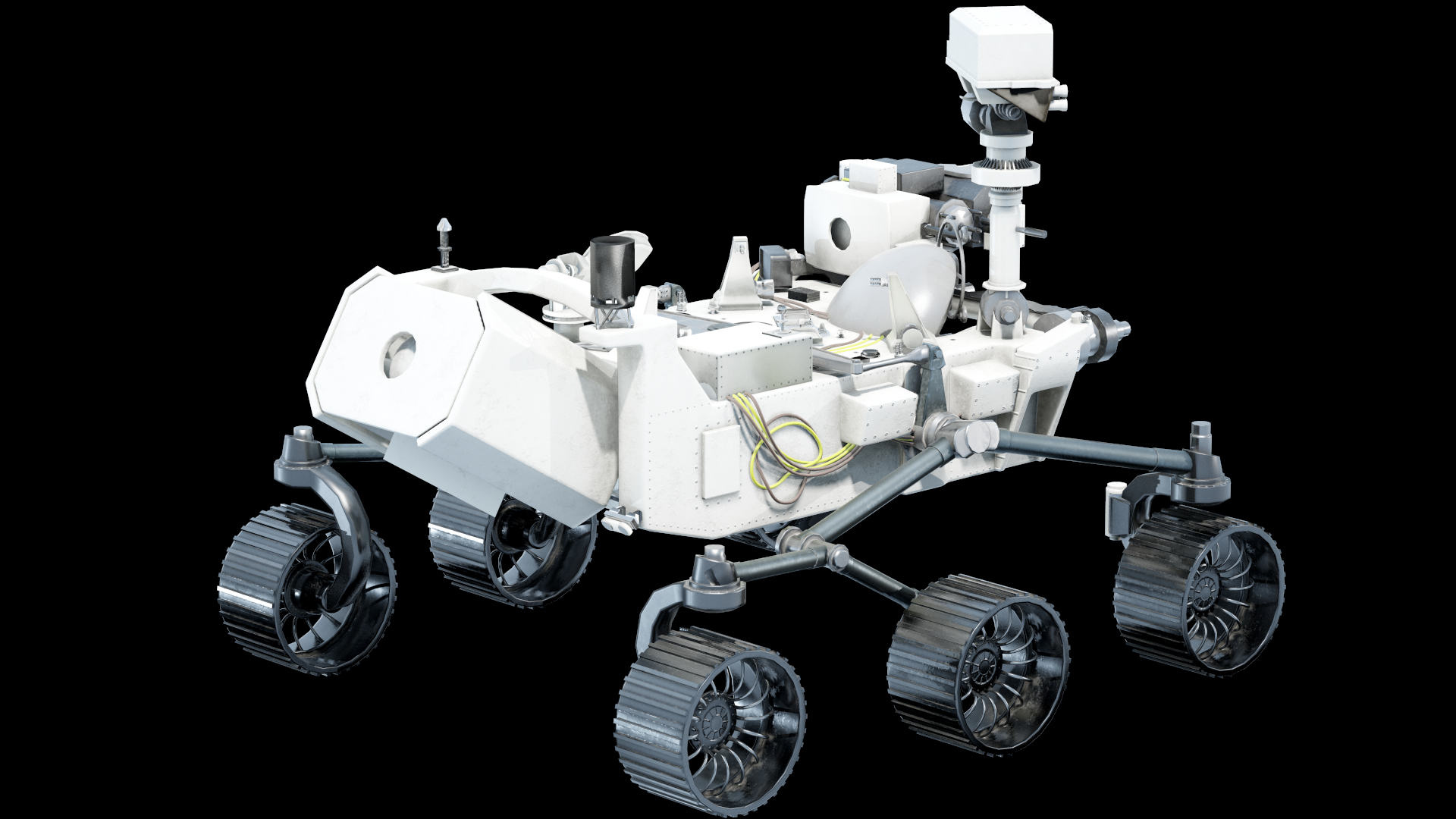 Mars 2020 rover model - TurboSquid 1445118