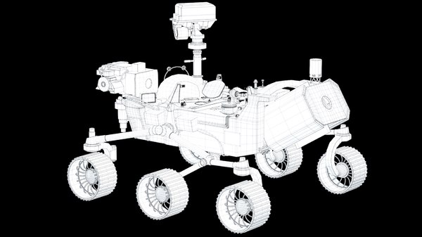 Mars 2020 rover model - TurboSquid 1445118